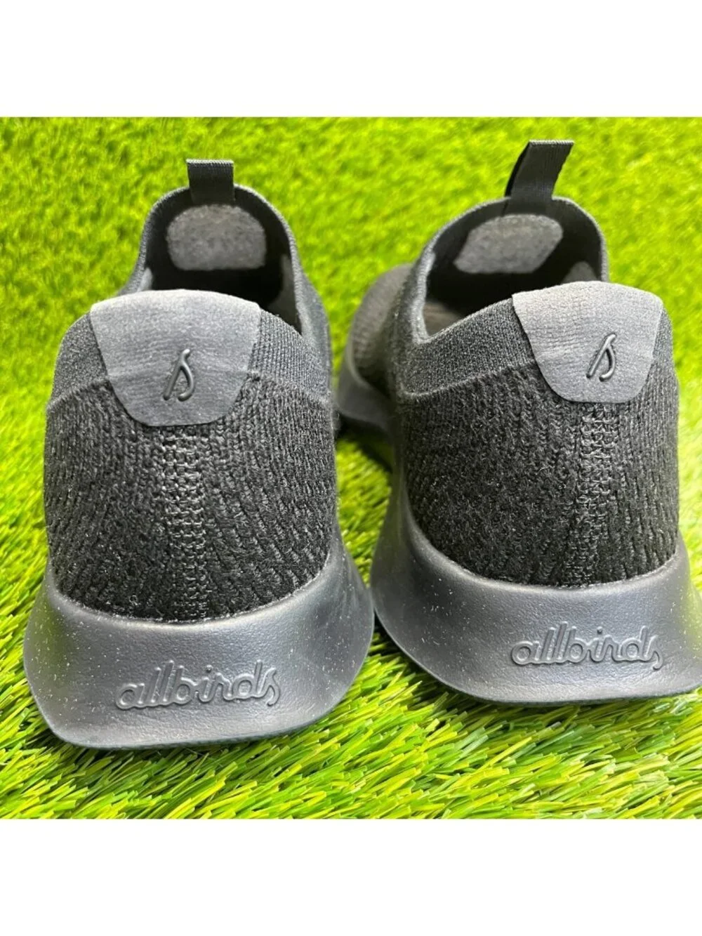 Allbirds Tree Dasher Relay Womens Size 11 Black Athletic Slip-On Shoes Sneakers